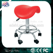Красный регулируемый стул татуировки, табурет табурет, переносная мебель стула татуировки